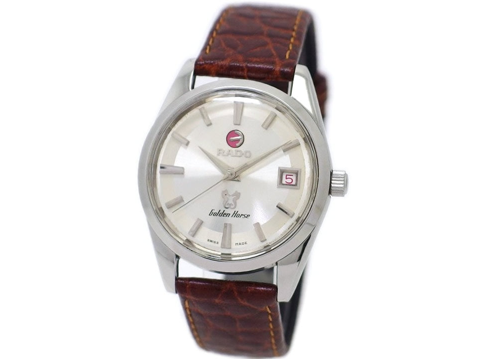 ラドー ゴールデンホース 11675/3 Cal.2797 金色ムーブメント 25石 自動巻 OH済 1990年代 Rado