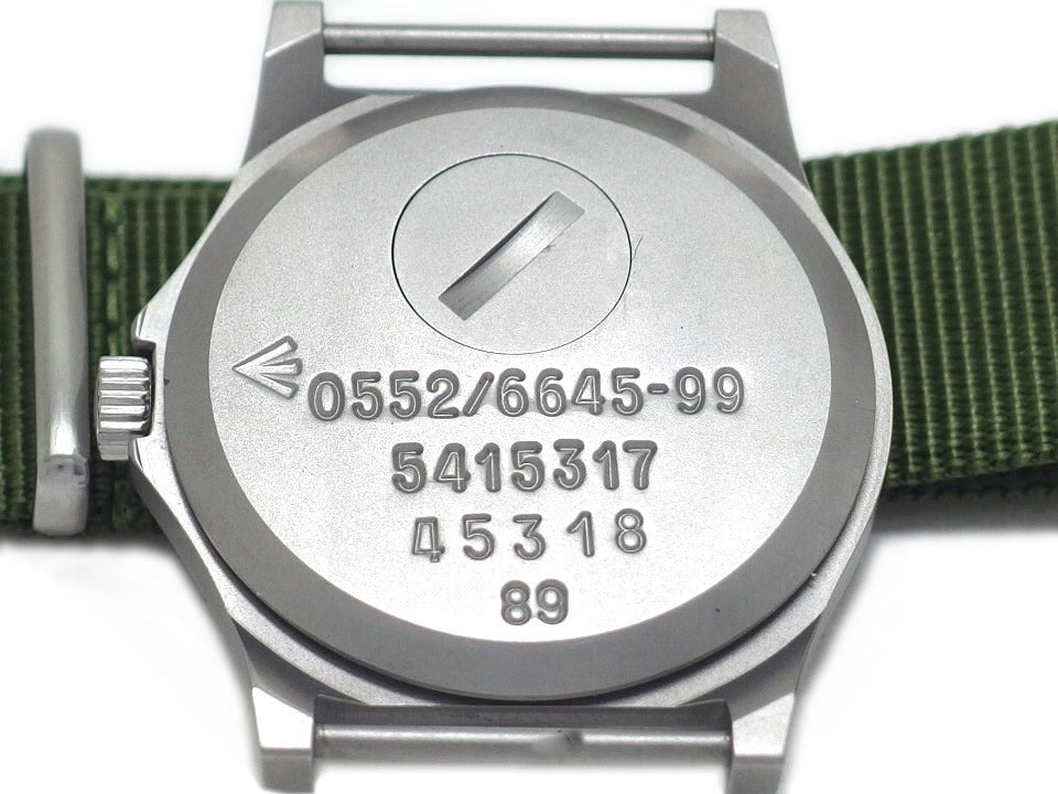 CWC G10 イギリス軍用時計 0552/6645-99 クオーツ 1989年製 USED
