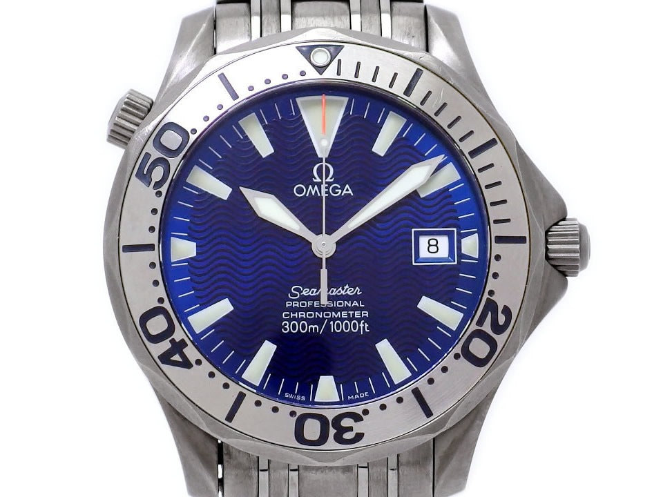オメガ シーマスター 300m プロダイバーズ チタン 2231.80 Cal.1120 自動巻 2000年頃 OH済 USED Omega
