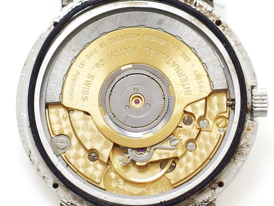 IWC ポートフィノ ノンデイト 34mm Ref.3513 1 Cal.37521 21石 自動巻 OH済 1990年頃 USED