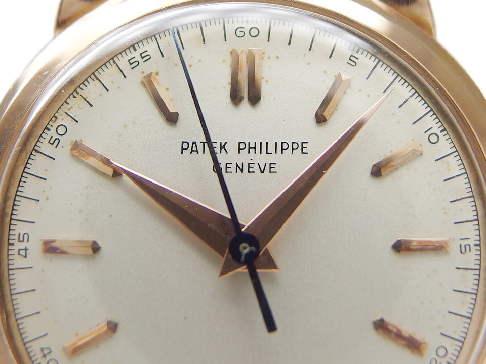 Patek Philippe Calatrava Ref. 1491 Scroll Lugs 18K Rose Gold with Archive Cal. 27SC Manual Winding Overhauled 1951