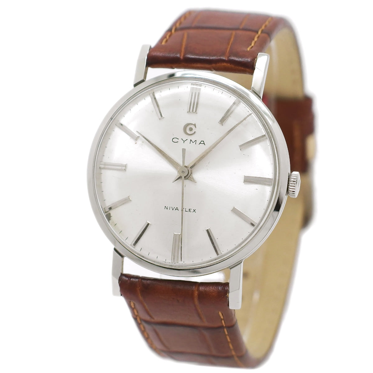 シーマ C15002 NIVAFLEX Cal.R459 17石 手巻 OH済 1950年代 Cyma