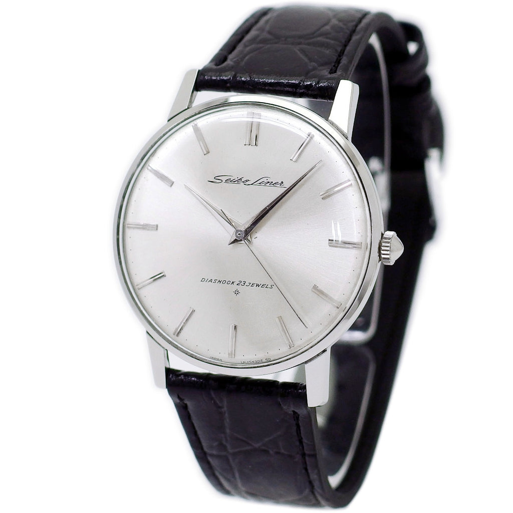 セイコー ライナー J15001E SS SD文字盤 23石 手巻 OH済 昭和37年/1962年頃 Seiko