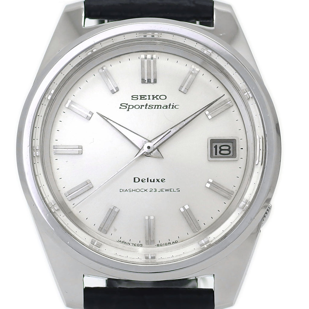 セイコー スポーツマチック デラックス 7605-8000 自動巻 OH済 昭和41年/1966年製 Seiko