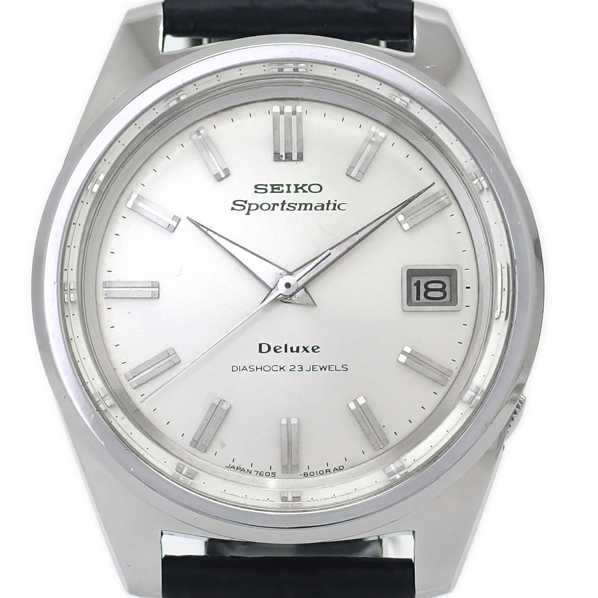 セイコー スポーツマチック デラックス 7605-8000 自動巻 OH済 昭和41年/1966年製 Seiko