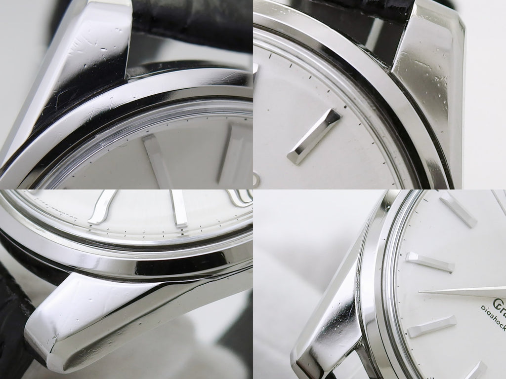 【希少】グランドセイコー セカンドモデル前期型 5722-9990 W SEIKOリューズ ライオンメダリオン 手巻 OH済 昭和40年/1965年製 Seiko