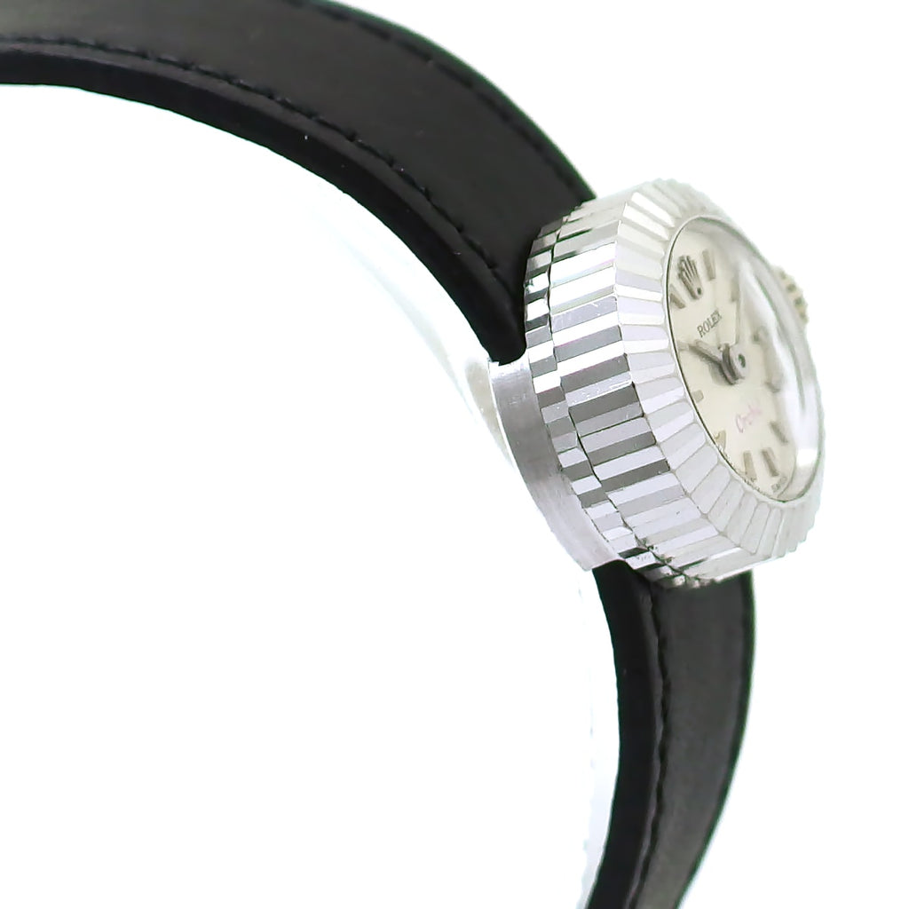 ロレックス オーキッド カメレオン レディース 18金ホワイトゴールド Ref.2059 手巻 OH済 1965年製 Rolex