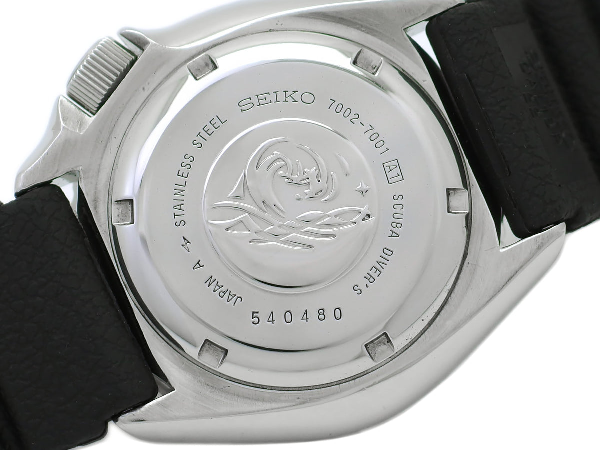 セイコー 150mダイバーズ 7002-7001 ブラックベゼル 自動巻 OH済 昭和60年/1985年製