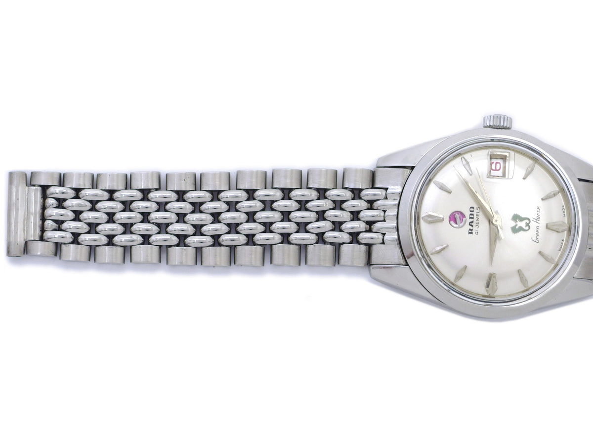 ラドー グリーンホース 41石 Ref.11657 純正ブレス Cal.1789 自動巻 OH済 1970年代 Rado