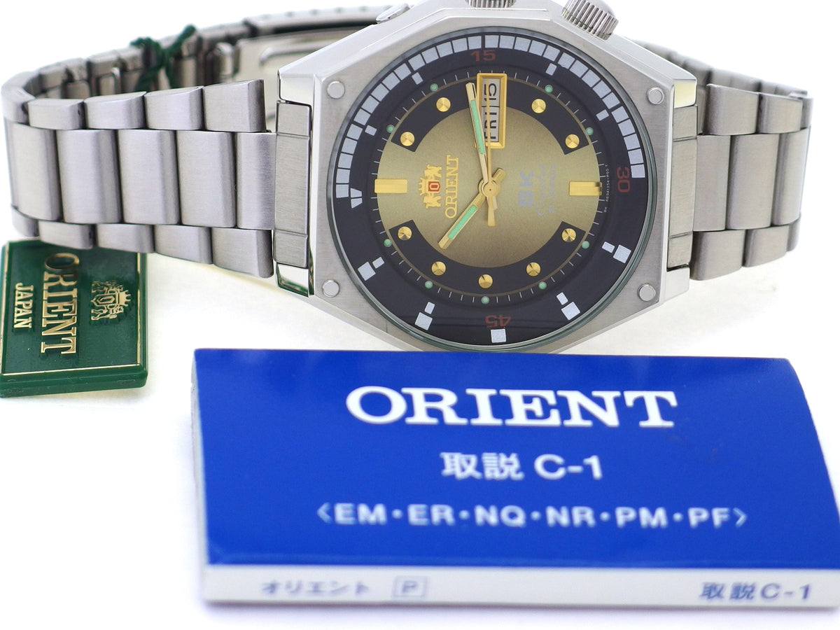 オリエント 逆輸入 SK Crystal 2EMAL001U6 Y469135A-4B CA 21石 自動巻 USED
