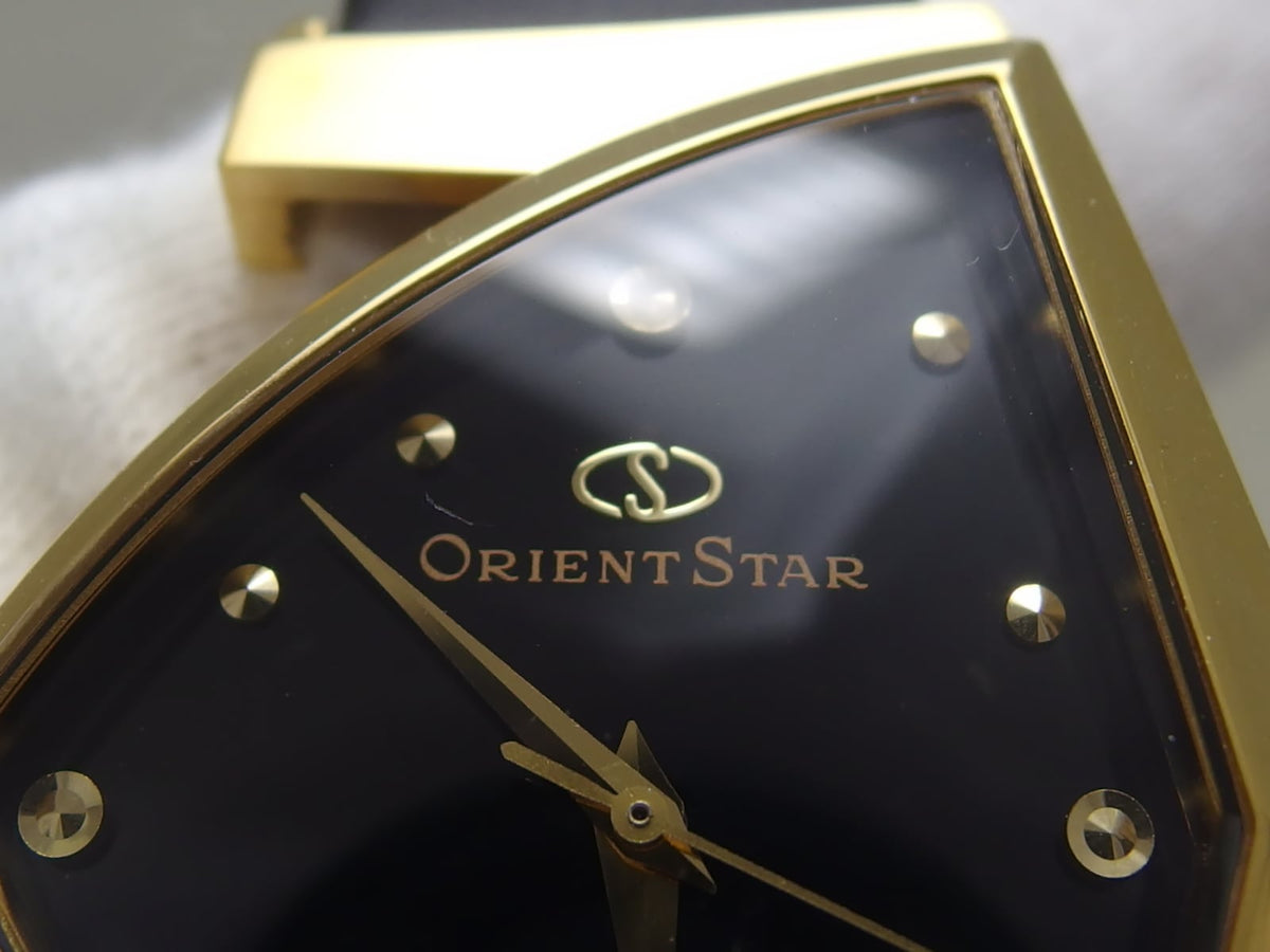 オリエントスター 三角時計 復刻 WZ0051NW NWAA-A0 金メッキ 手巻き 1996年頃 USED ORIENT