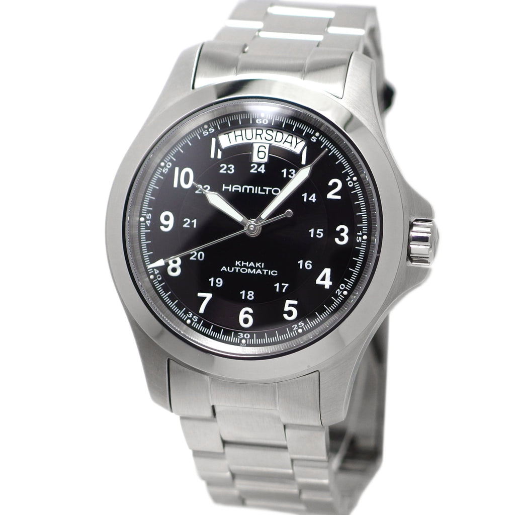 【美品】ハミルトン カーキ キング オートマチック デイデイト 40mm H64455133 自動巻 USED Hamilton
