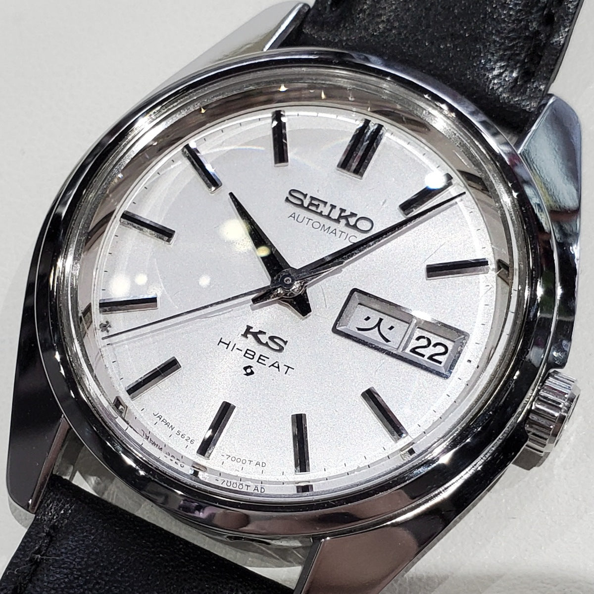 キングセイコー 5626-7000 ワンピースケース KSメダリオン 自動巻 OH済 昭和43年/1968年製