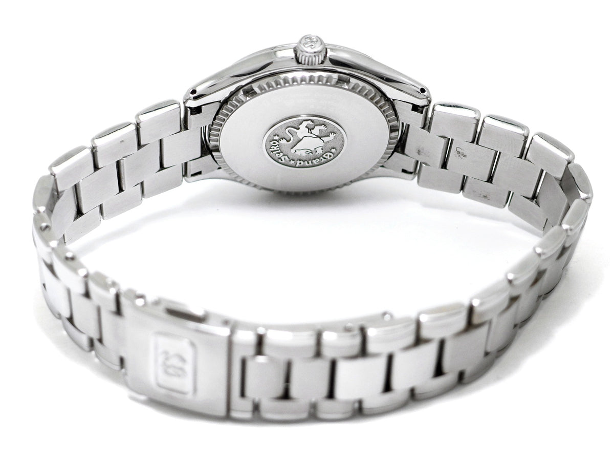 グランドセイコー SBGX009 9F61-0A10 アイボリー文字盤 GSメタルブレスレット クオーツ 2007年製 USED Seiko