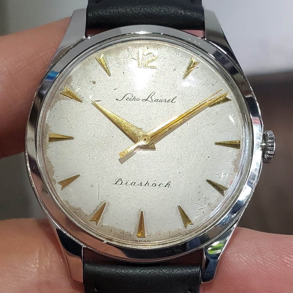 セイコー ローレル J14008 11石 手巻 OH済 昭和33年/1958年製