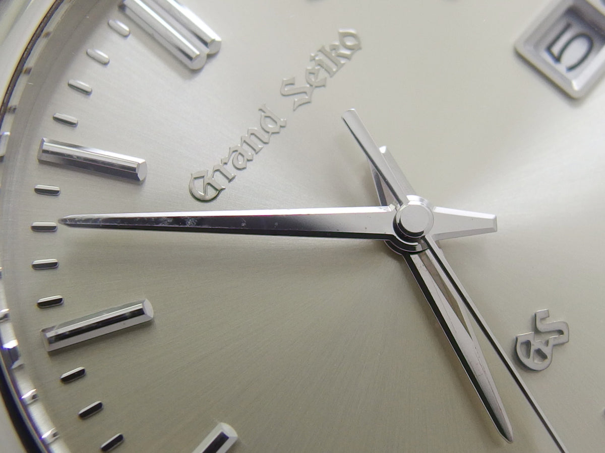 Grand Seiko SBGS005 9587-7000 Platinum Case Pt950 Genuine Platinum Buckle Quartz 1996 USED