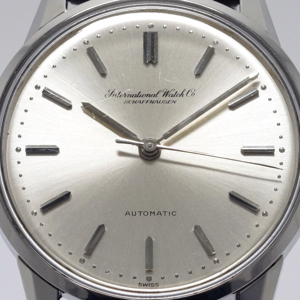 インターナショナル Ref.810A ノンデイト 純正尾錠 Cal.854 自動巻 OH済 1966年製 International Watch Co