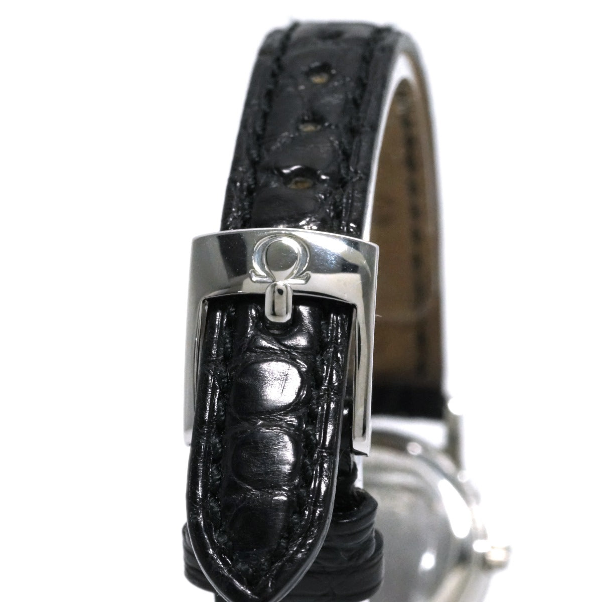 オメガ デヴィル プレステージ レディース 595.1055 クオーツ 1998年製 USED Omega