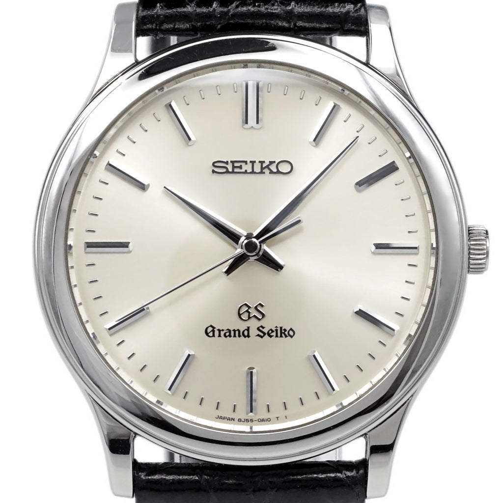 グランドセイコー SBGF015 8J55-0A10 純正GS尾錠 箱・取説付き クオ－ツ 1997年製 USED Seiko