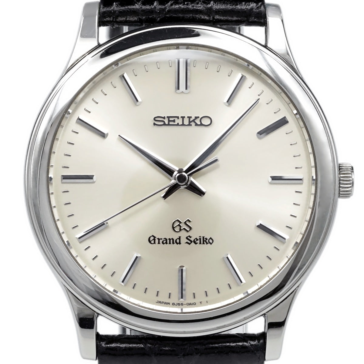 グランドセイコー SBGF015 8J55-0A10 純正GS尾錠 箱・取説付き クオ－ツ 1997年製 USED Seiko