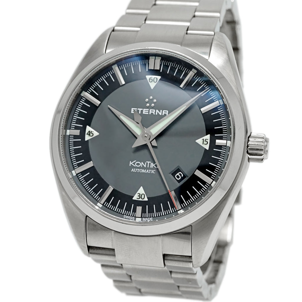 エテルナ コンチキ デイト 1222.41.41.0217 Cal.SW200-1 自動巻 2015年頃 USED　Eterna