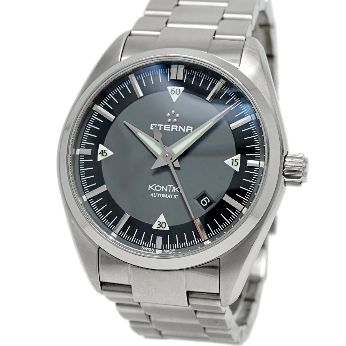エテルナ コンチキ デイト 1222.41.41.0217 Cal.SW200-1 自動巻 2015年頃 USED　Eterna