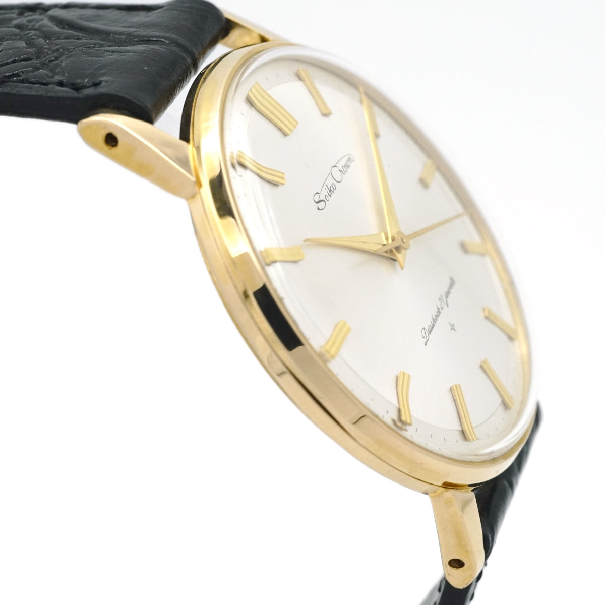 セイコー クラウン Ref.572990 金メッキケース Cal.560 21石 手巻 OH済 昭和39年/1964年製 Seiko
