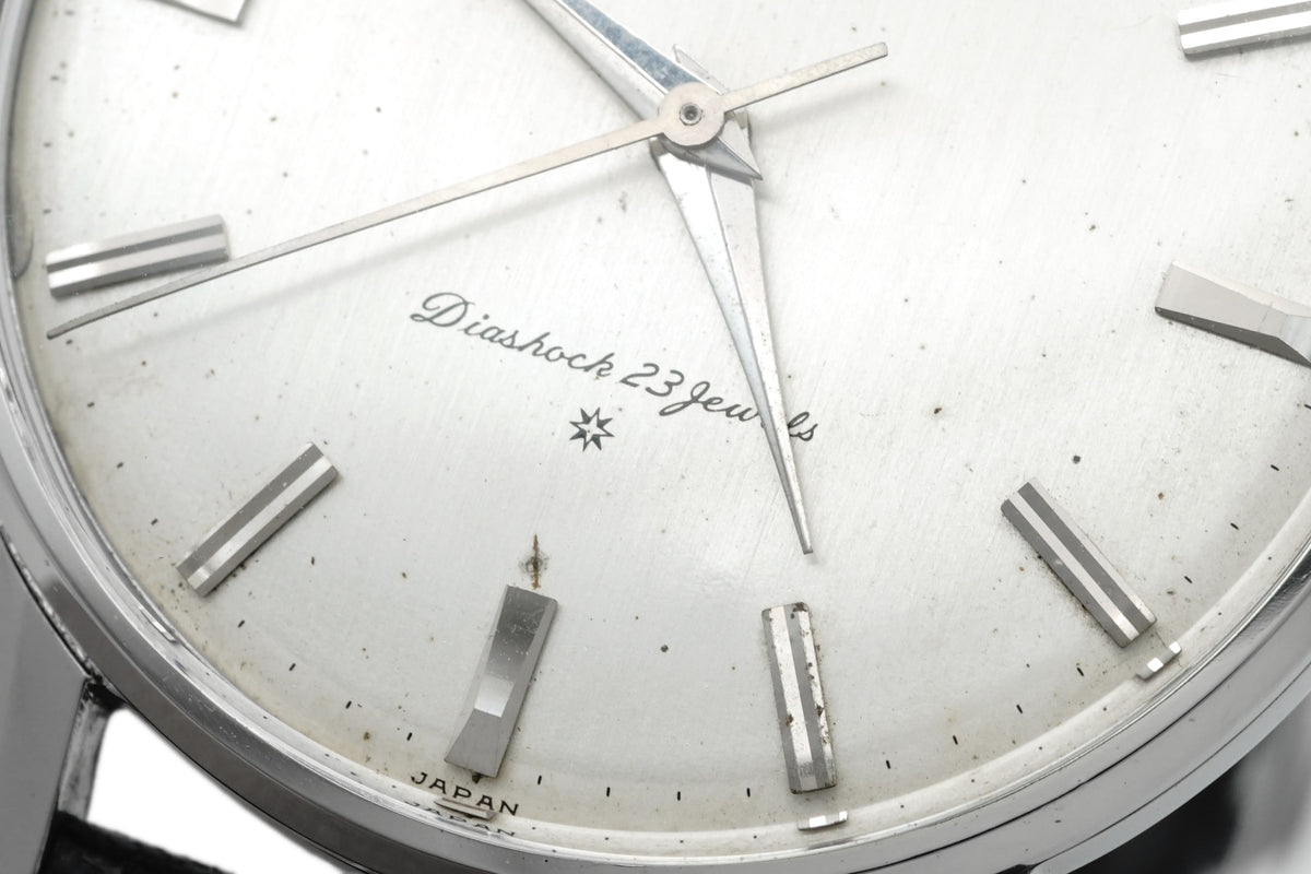 セイコー ロードマーベル 15027E ステンレス製 SD文字盤 23石 手巻 OH済 昭和37年/1962年製 Seiko