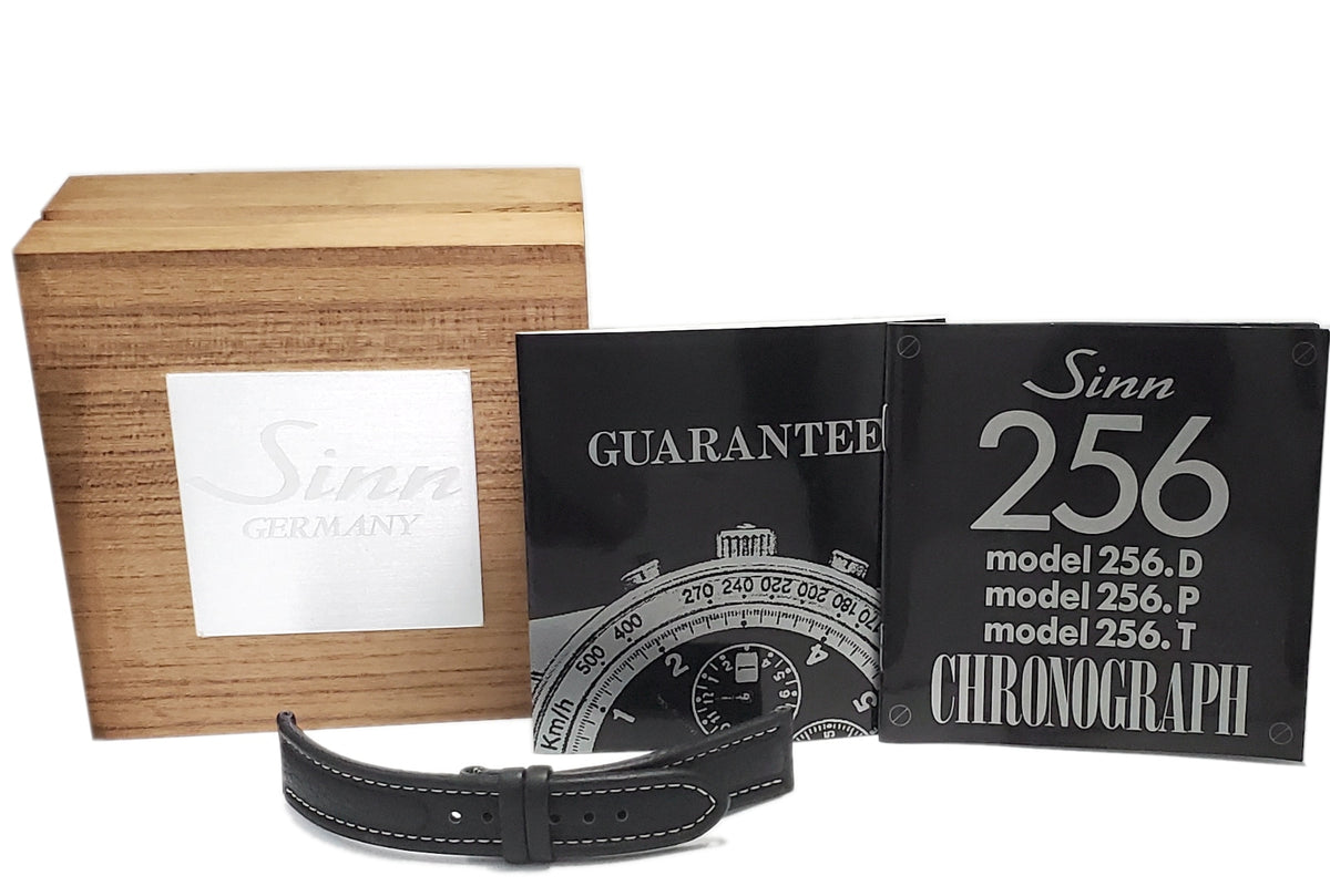 Sinn 256T Chronograph Day-Date ETA 7750 25 Jewels Automatic OH Serviced USED