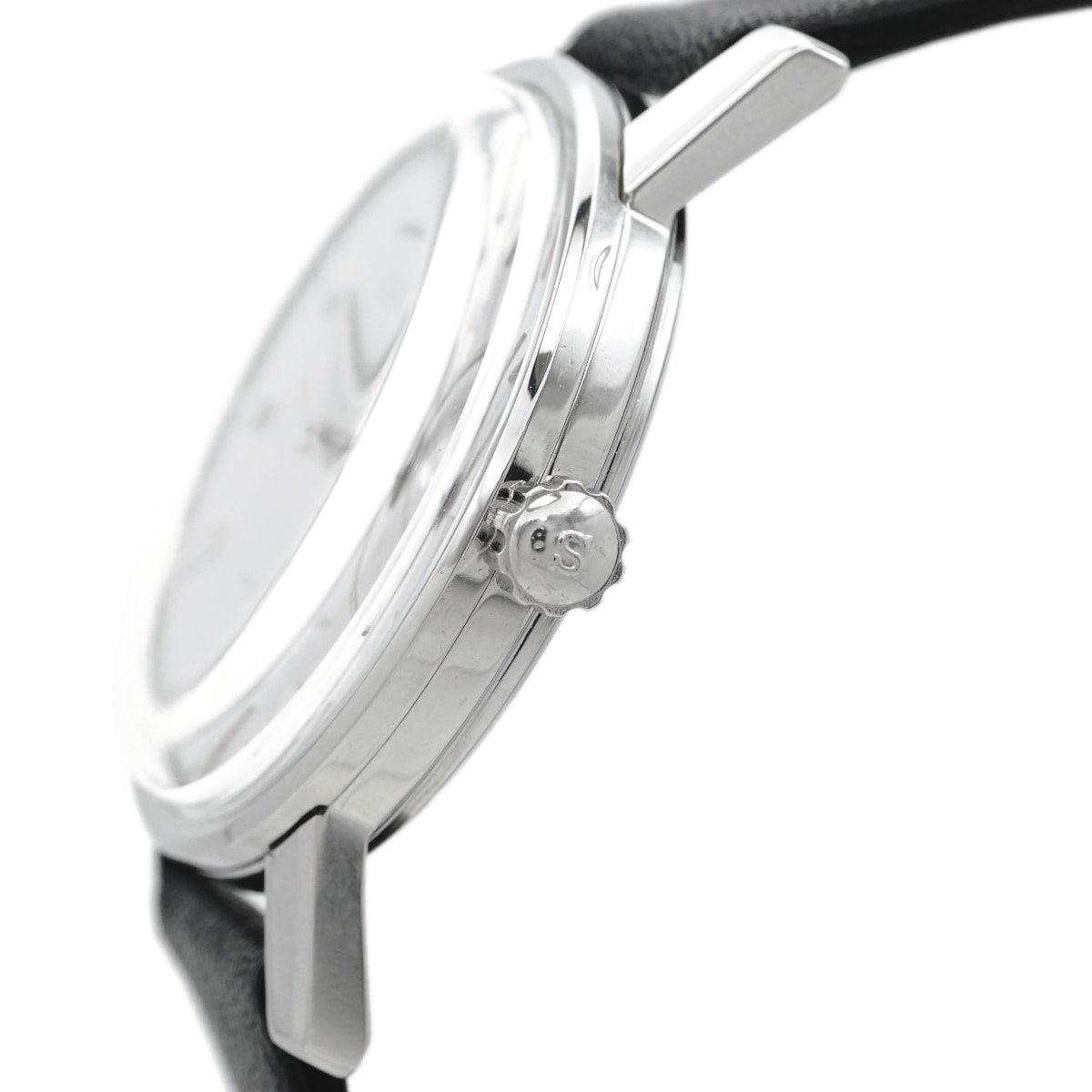 キングセイコー J14102E 1st ステンレス製 純正リューズ 25石 手巻 OH済 昭和38年/1963年製 Seiko