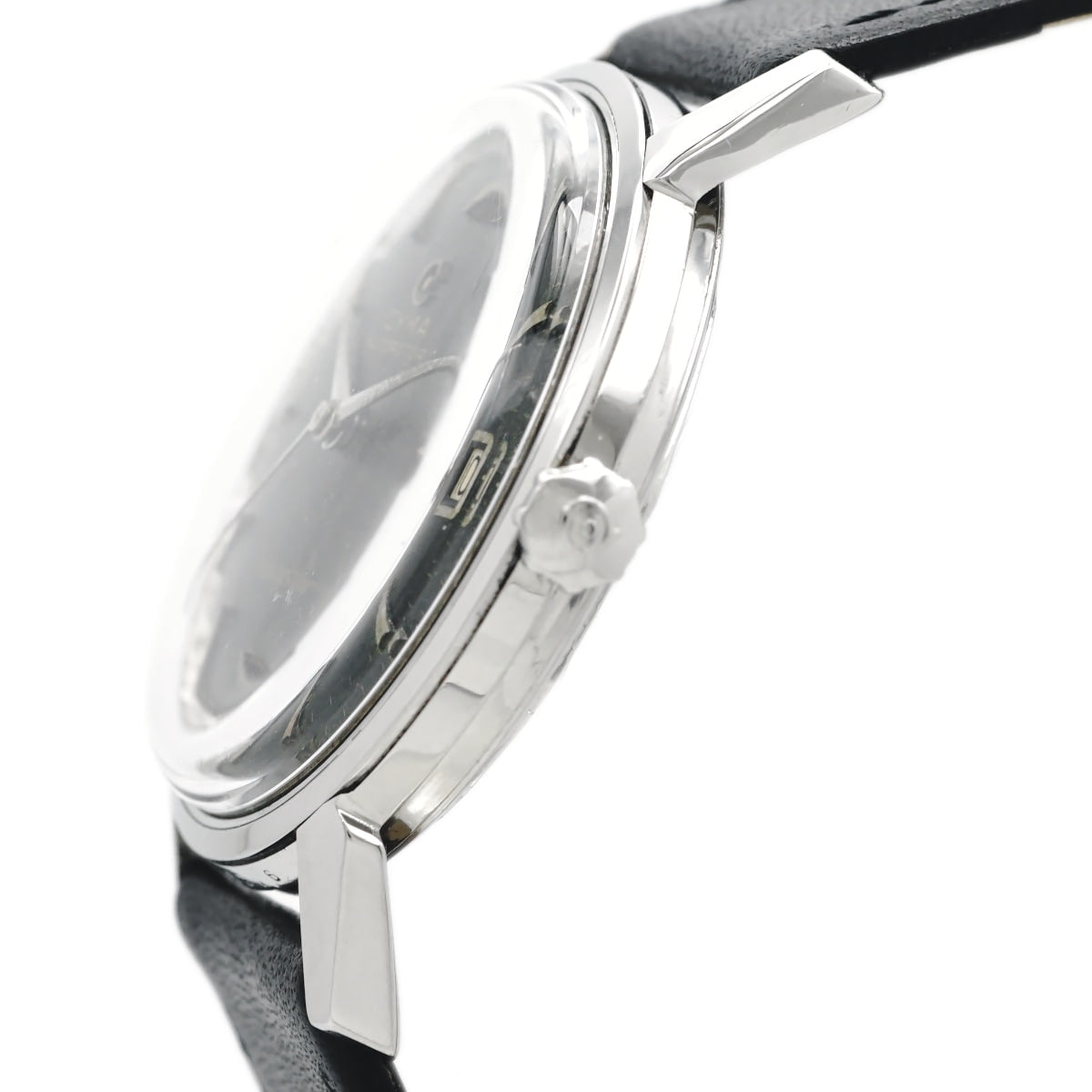シーマ Navystar 255 スイス製 ブラック文字盤 Cal.R485 自動巻 OH済 1960年代 Cyma