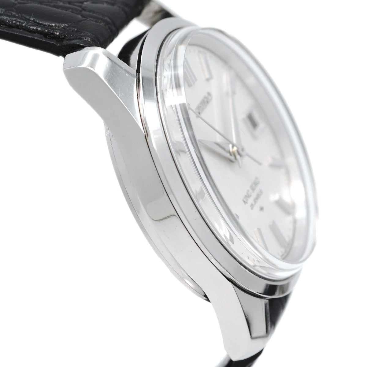King Seiko 4402-8000 44KS Date Late Model Kameido Medallion Manual Winding Overhauled Made in 1968