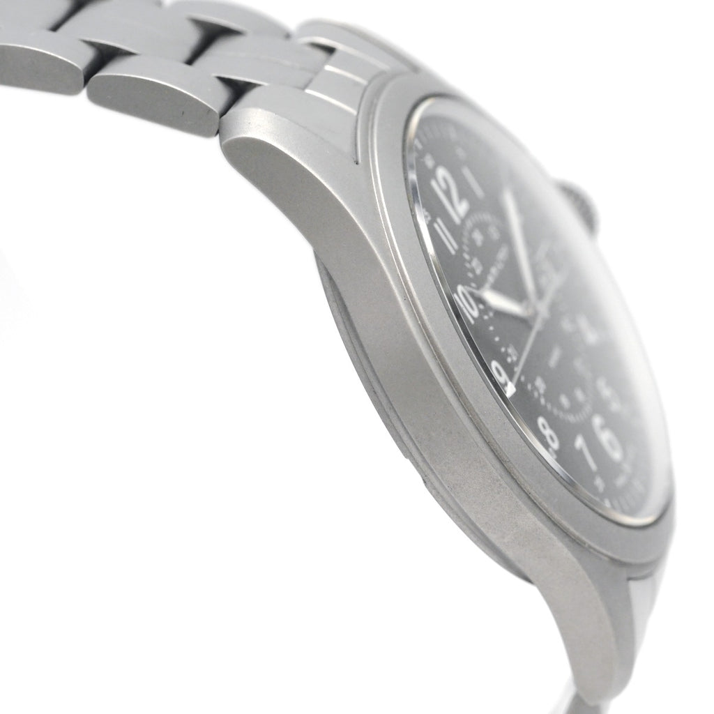 ハミルトン カーキ 38mm H68201163 グリーン文字盤 純正ブレス クオーツ 2023購入品 USED Hamilton