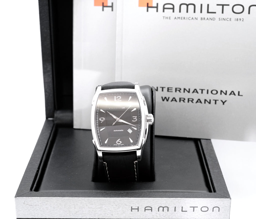 ハミルトン ジャズマスター トノー オート H36415535 H364150 裏スケルトン 自動巻 2012年購入 USED Hamilton