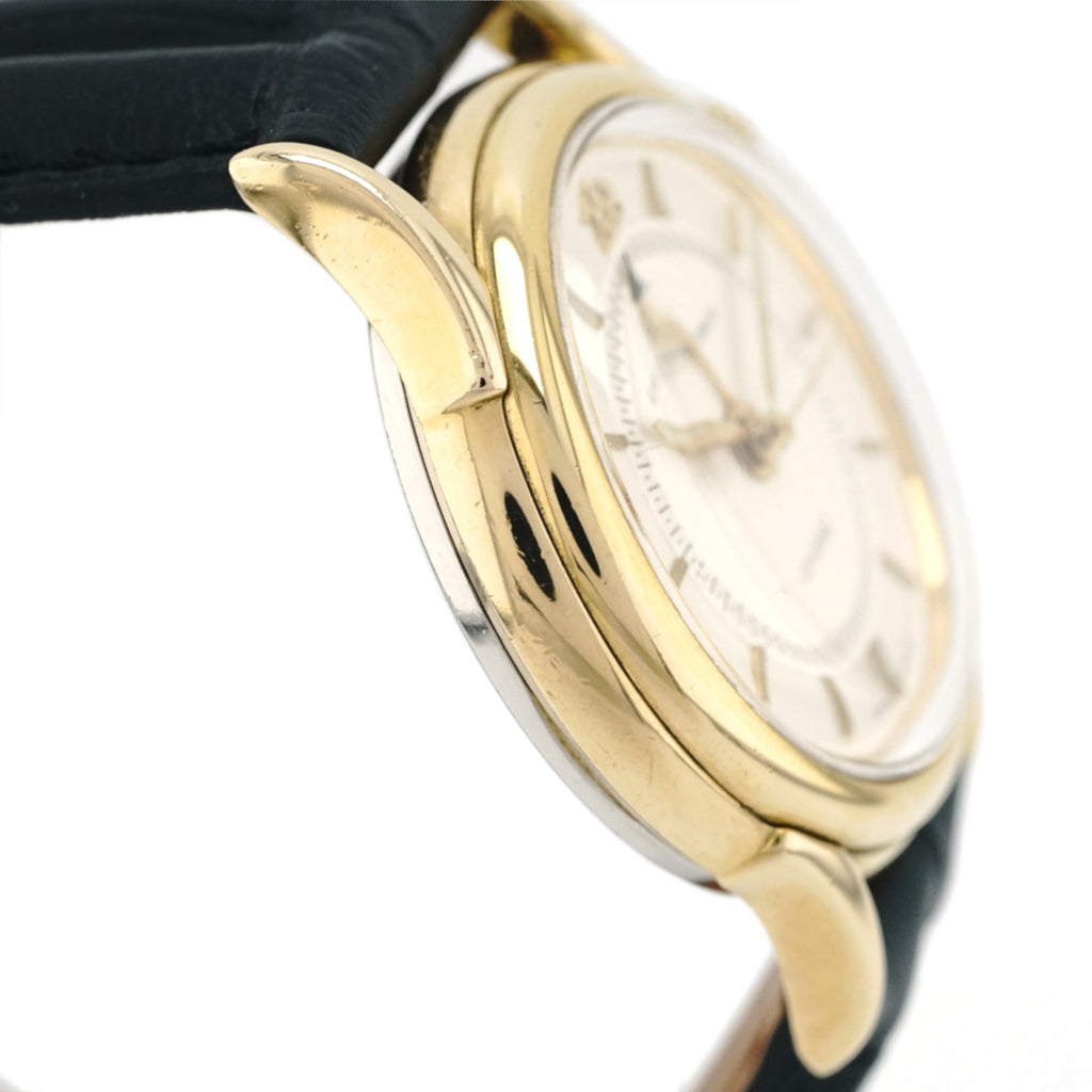 Revue Thommen Cricket 7922001 Gold Plated with Alarm Function Cal. AS1930 17 Jewels Hand-wound Overhauled Used