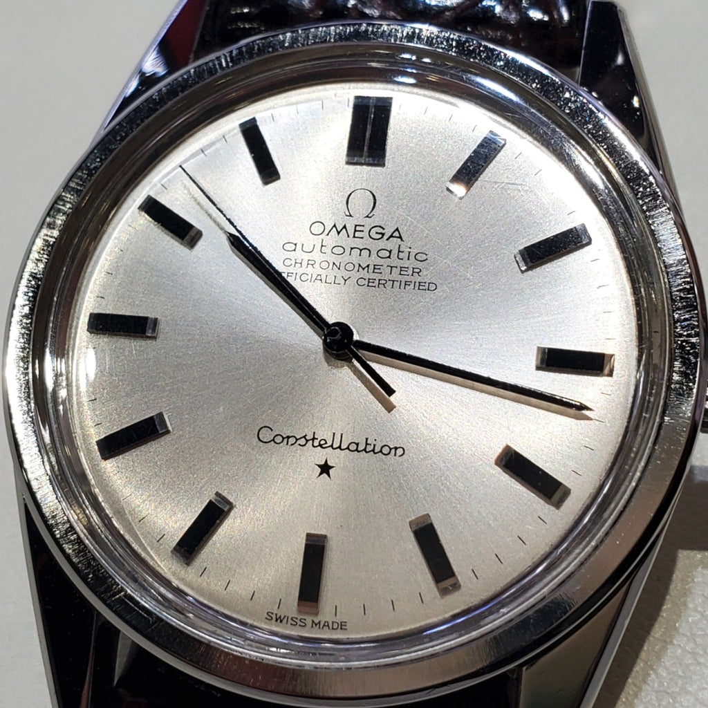 オメガ コンステレーション 167.021 33mm ノンデイト Cal.712 自動巻 OH済 1966年製