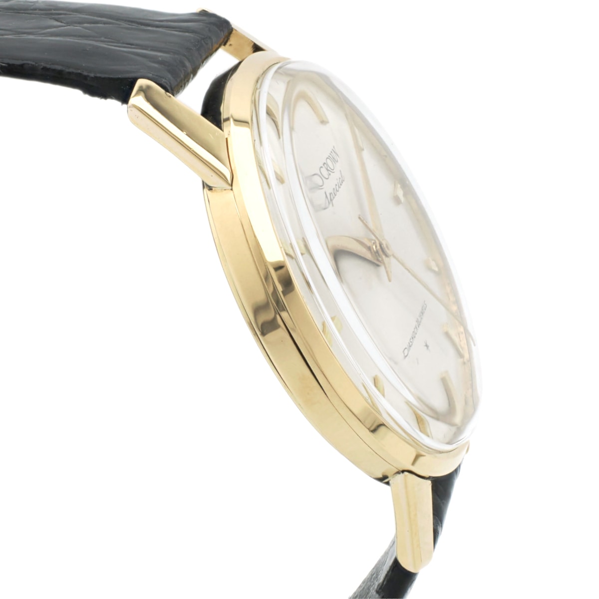 Seiko Crown Special 18K Solid Gold Ref. 70198 Cal. 341 23 Jewels Hand-wound Overhauled, Made in 1964