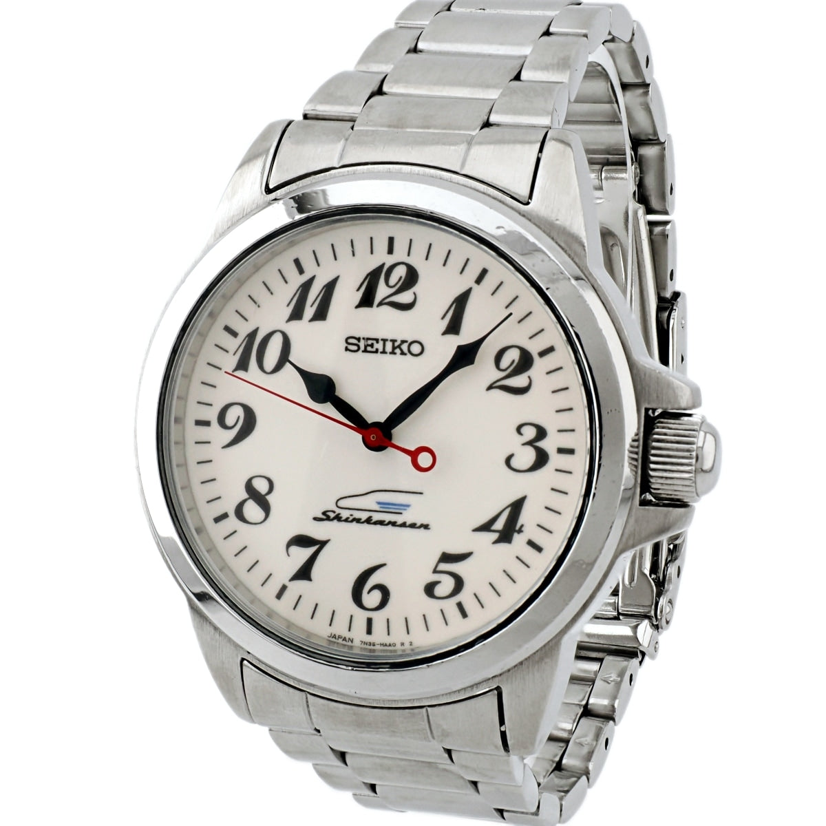 セイコー JR東海 新幹線乗務員用腕時計 7N35-HAA0 クオーツ 2007年/平成19年支給刻印 Seiko