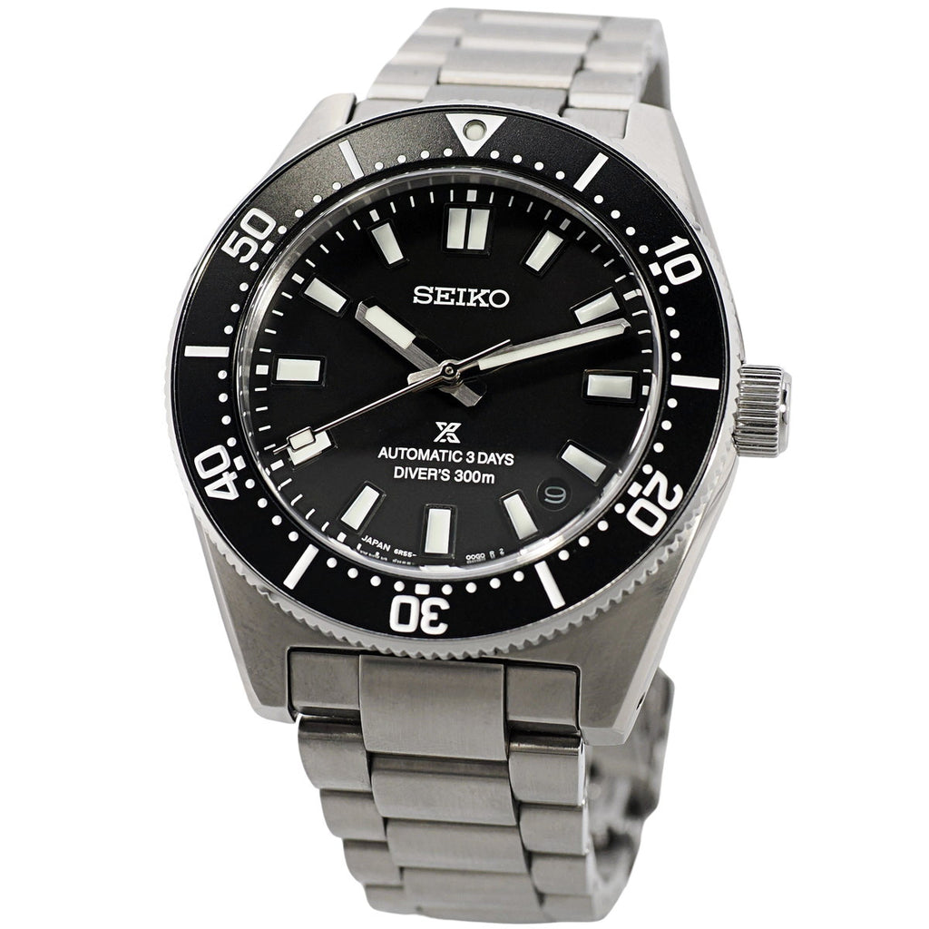 セイコー プロスペックス ダイバースキューバ 300m SBDC197 ブラック文字盤 6R55-00G0 自動巻 2024年製 USED Seiko