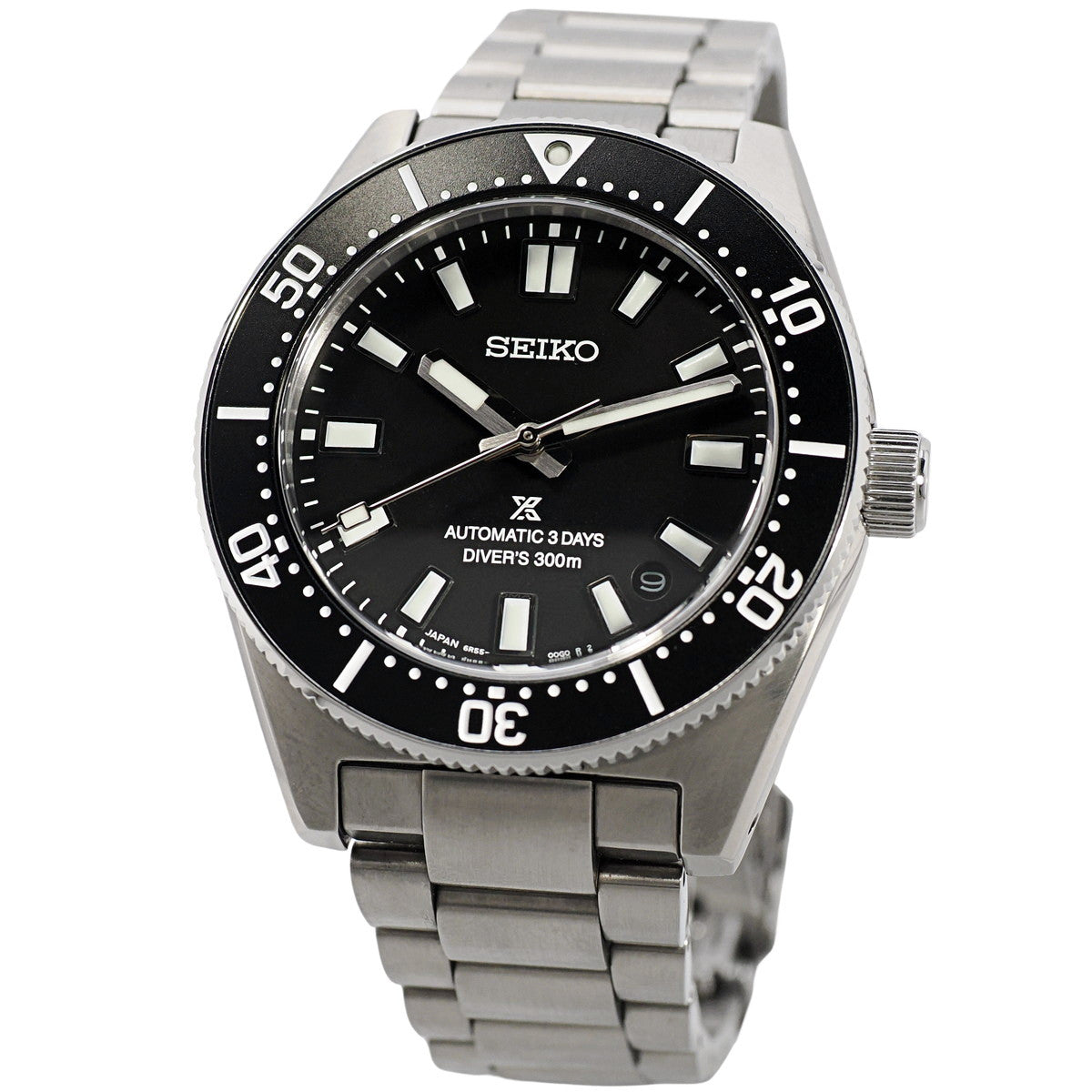 セイコー プロスペックス ダイバースキューバ 300m SBDC197 ブラック文字盤 6R55-00G0 自動巻 2024年製 USED Seiko