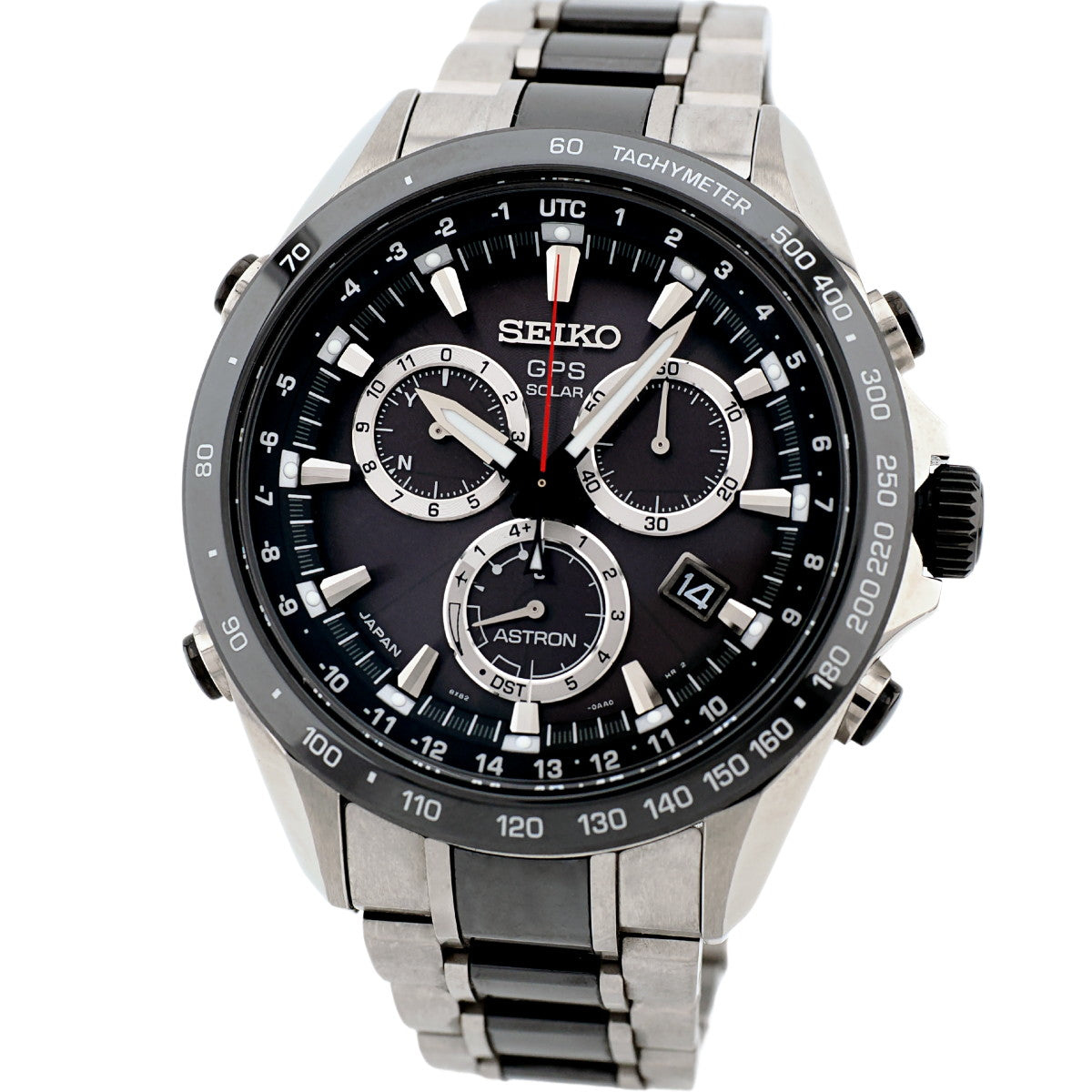 セイコー アストロン SBXB029 8X82-0AH0-1 ステンレス＆セラミック GPSソーラー 2017年購入 USED Seiko