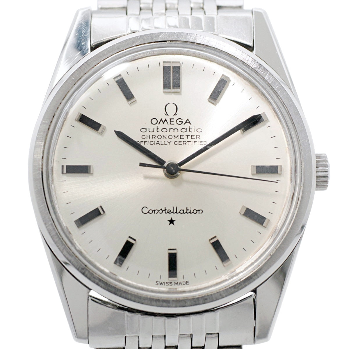 オメガ コンステレーション 167.021 33mm 9連ブレスレット Cal.712 自動巻 OH済 1966年製