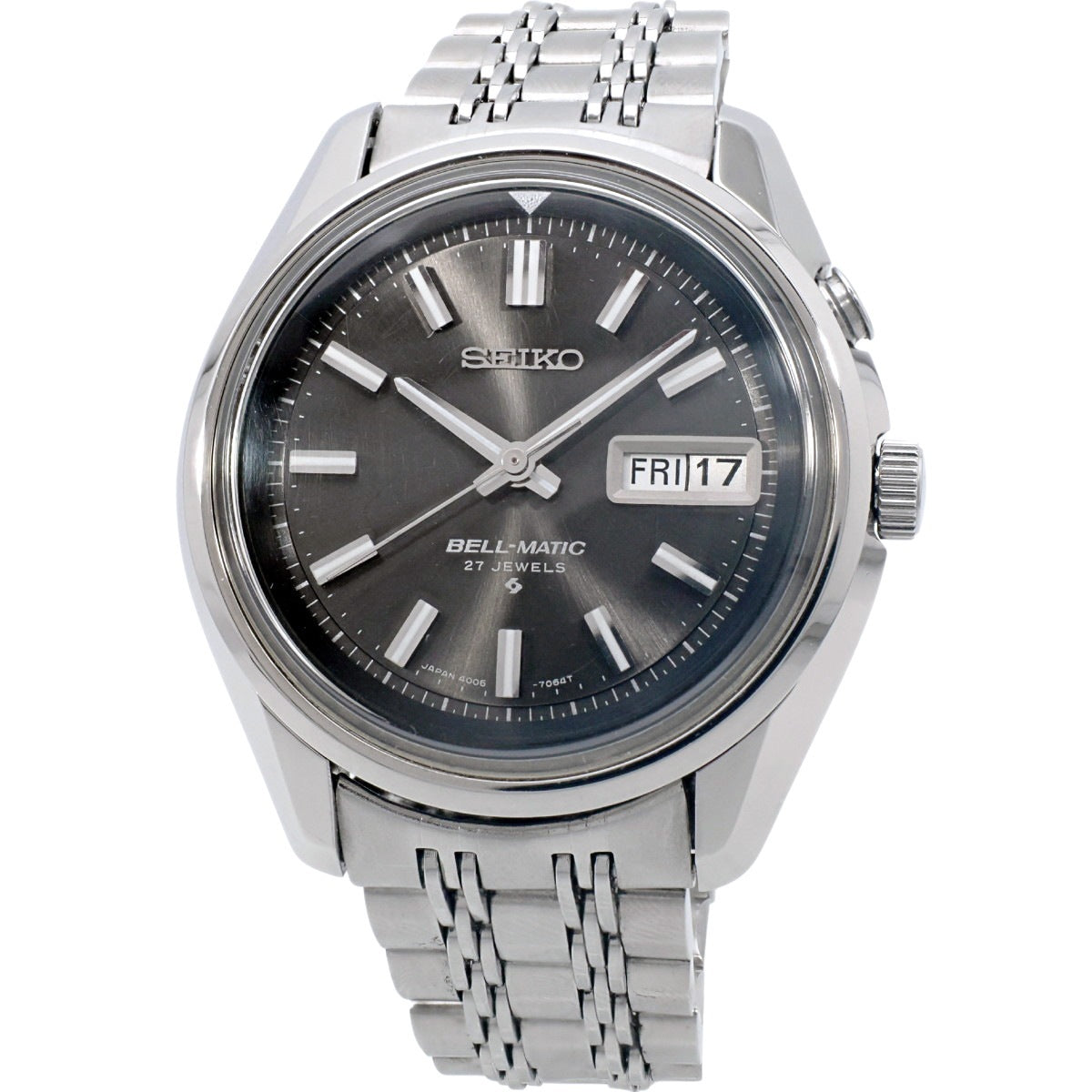 セイコー ベルマチック デイデイト 4006-7012 純正ブレス 自動巻 OH済 昭和50年/1975年製 Seiko