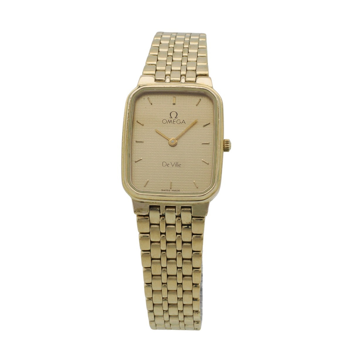 オメガ デヴィル レディース 金メッキ アンティーク 1375 クオーツ 1980年代 Omega