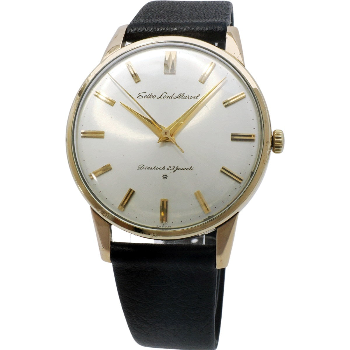 セイコー ロードマーベル 15023E 14金張り SD文字盤 23石 手巻 OH済 昭和38年/1963年製 Seiko