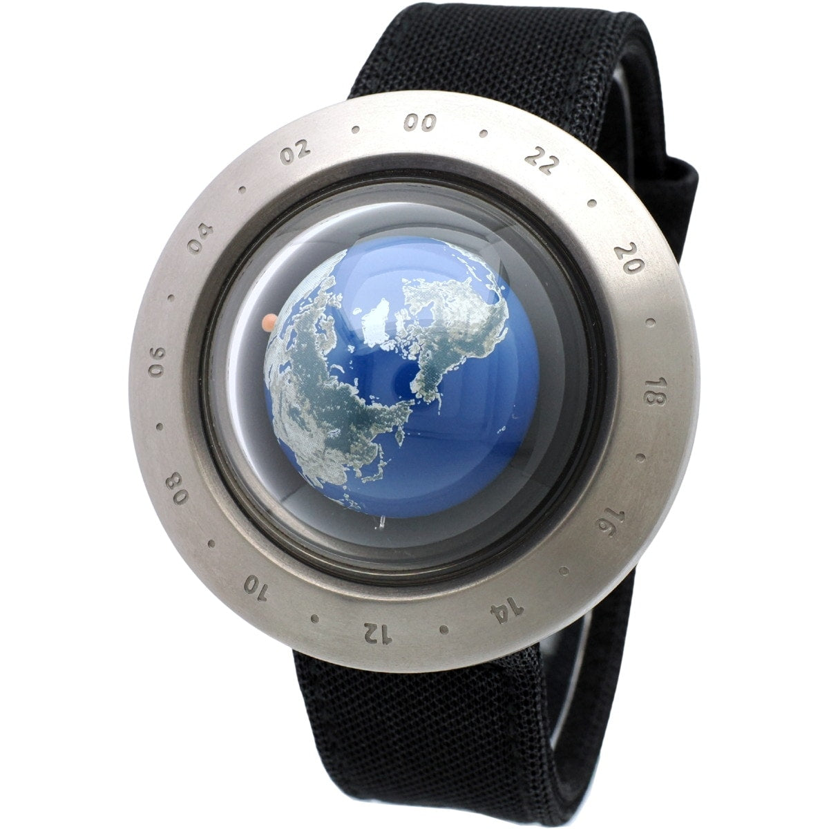 セイコー Think The Earth WN-1 アースウォッチ 付属品付き 北半球 地球儀 チタン クオーツ 2001年発売 USED Seiko