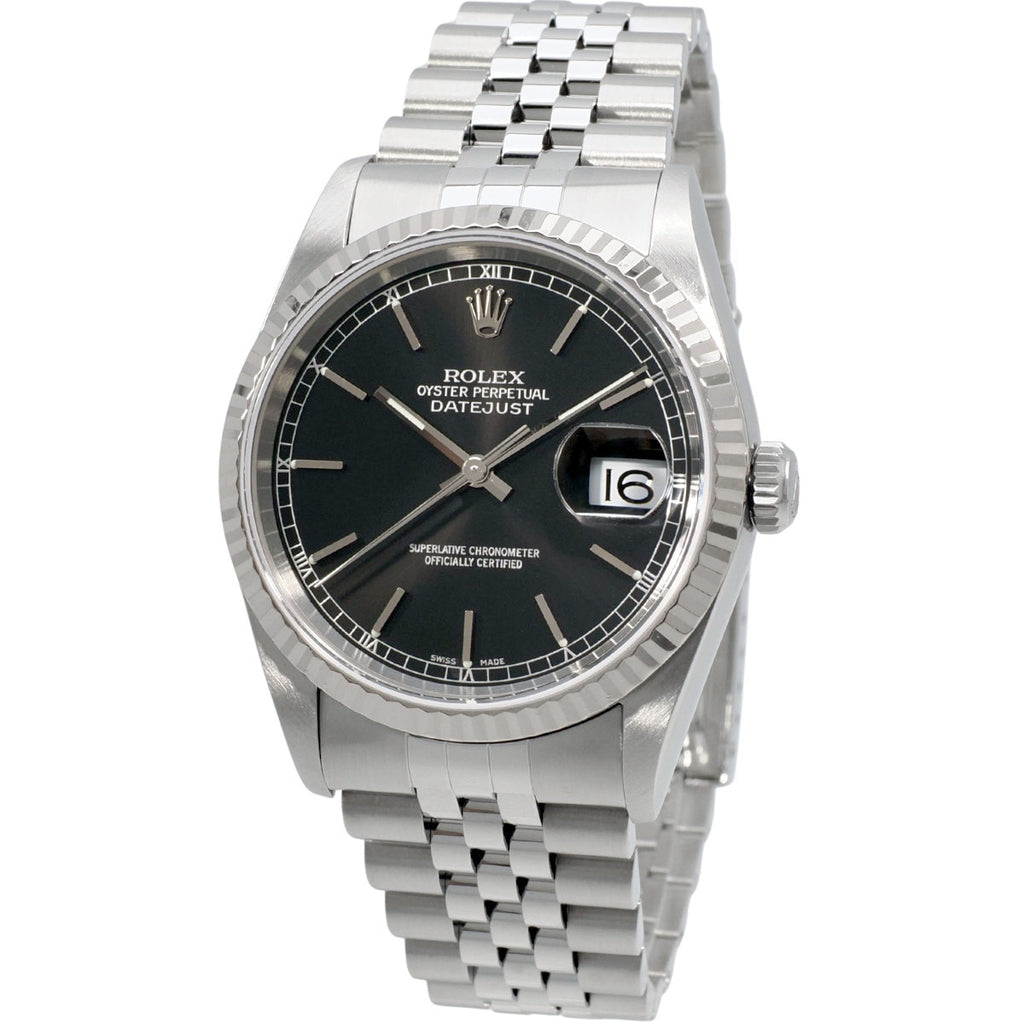 Rolex Datejust Ref. 16234 Cal. 3135 Automatic, Manufacturer Complete Service Performed, Manufactured in 2000