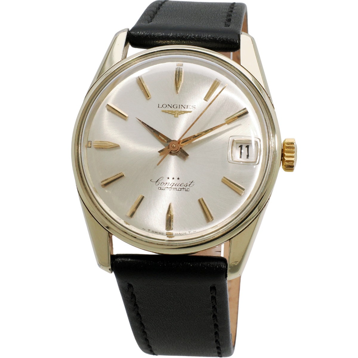 Longines Conquest Ref. 9046 Gold Filled Cal. 291 Automatic Overhauled 1966