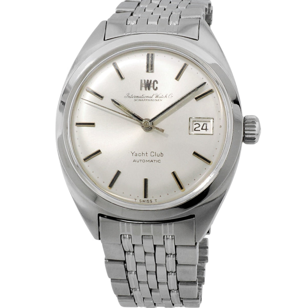 IWC ヨットクラブ R811AD 希少ゲイフレアー社製7連ブレス(1970年) 魚リューズ Cal.8541 OH済 1969年製