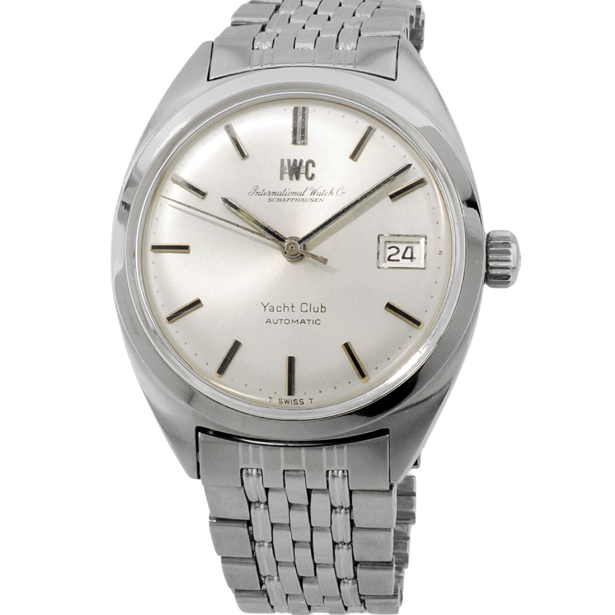 IWC Yacht Club R811AD Rare Gay Frères 7-row Bracelet (1970) Fish Crown Cal.8541 Overhauled, Manufactured in 1969